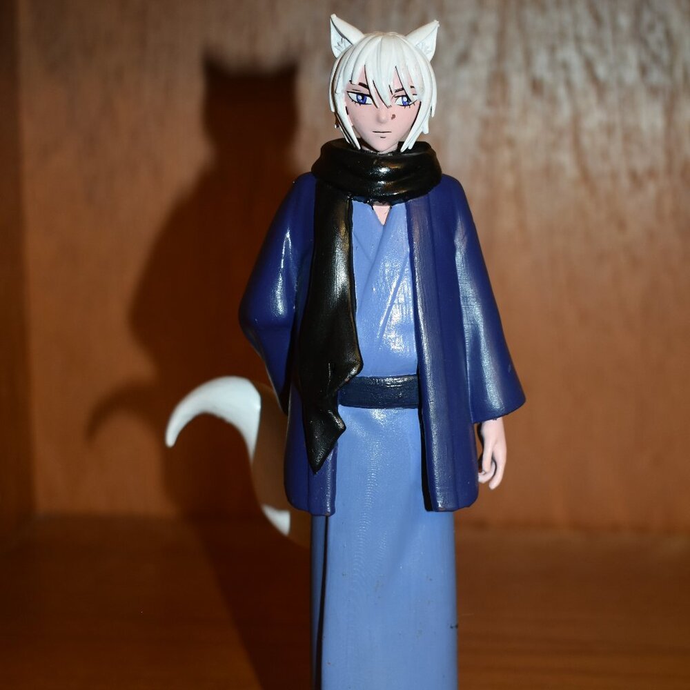 Ooak Custom Anime Kamisama Kiss* Tomoe Resin Painted Statue Figure
